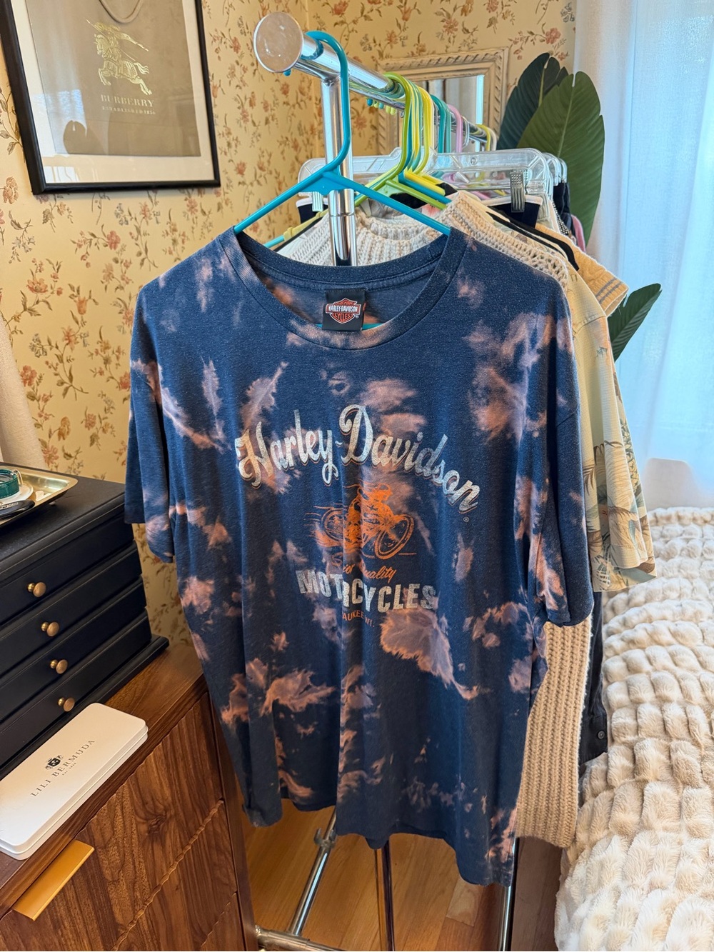 Harley Davidson tie dye tshirt fort meyers sz XL